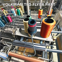 Flyer TFO noir de haute qualité de Volkman Machines textiles neuves pour le tissage pour les industries de vente au détail