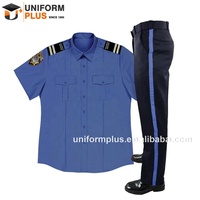 Ensemble Uniforme de Sécurité : Chemise et Pantalon d'Officier de Garde d'Entreprise, Vente en Gros