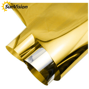 Giá Bán Buôn Hiệu Ứng Gương Bạc Phản Chiếu Cửa Sổ Tinted Phim Một Cách Tầm Nhìn Xây Dựng Trang Trí Phim Năng Lượng Mặt Trời Bạc <span class=keywords><strong>Foil</strong></span> - Product Image 4