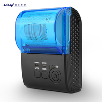 Imprimante thermique directe portable ZJ5805 203 DPI 58 mm USB pour l'impression de codes QR à emporter – En stock