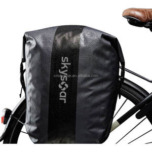 Sac de selle de <span class=keywords><strong>vélo</strong></span> imperméable de grande taille 25L personnalisé par le fabricant pour le cyclisme en plein air, les voyages, les hommes et les femmes, sacoches de <span class=keywords><strong>vélo</strong></span> sèches - Product Image 5