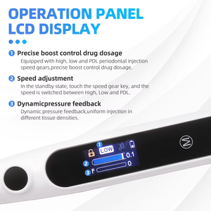 Dispositivo dentale per anestesia locale orale professionale indolore portatile anestesia con Display LCD operabile a pagamento laboratorio - Product Image 3