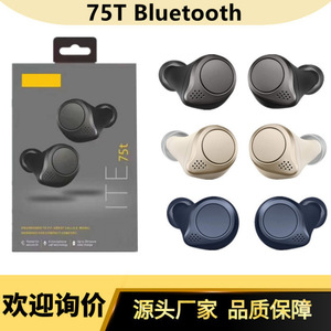 Tws True Wireless Earbuds 75T <b>Bluetooth</b> Sport Earphones Touch Control Type C Charging Plastic Material - Product Image 4