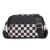 Nouveau Sac Banane Bandoulière à Carreaux 2026 de Haute Qualité – Sac Ceinture Décontracté en Nylon pour Randonnée, Cyclisme et Activités de Plein Air