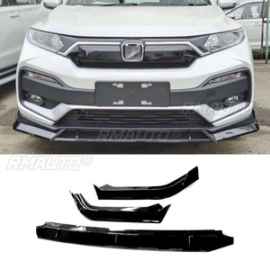 <b>Car</b> Front Bumper Lip <b>Diffuser</b> Spoiler Glossy Black Modification Part for Honda XRV 2019 Bumper Protector <b>Car</b> Accessories - Product Image 3