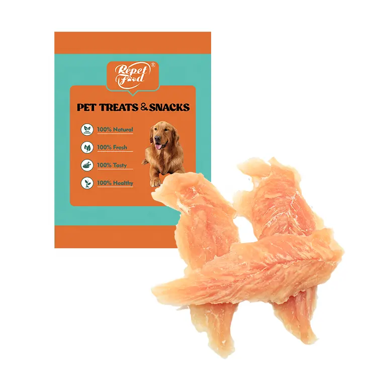 Bâtonnets séchés pour poulet, nourriture pour animaux de compagnie, collation pour chat, friandises pour chien, nourriture pour chien