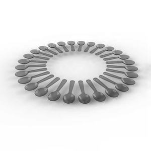 Molde de Inyección de Plástico para Cucharas de 76 Cavidades, Alta Velocidad, Acero de Alta Precisión con Acabado Espejo, Fabricante OEM - Product Image 4