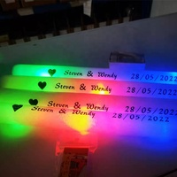 Bâtons lumineux LED en mousse colorés en vrac pour fêtes, DJ, boîtes de nuit, concerts, événements, jouets décoratifs, tubes lumineux RGB