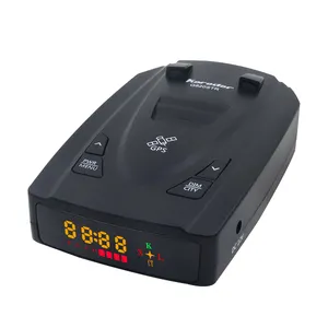 Car Radar Detector Russian Human Voice Alert Karadar G820STR Anti Speed Radar Signal Detection LED GPS Antiradar Detector