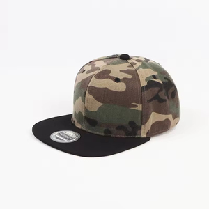 Custom Camo <b>Flat</b> Brim Snapback <b>Caps</b> Wholesale High Quality Hip Hop Street Wear <b>Summer</b> Unisex Fashion <b>Cap</b> - Product Image 4