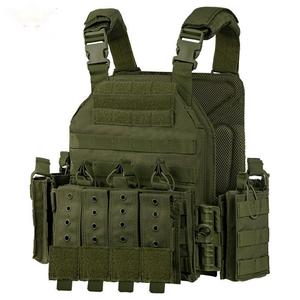 Gilet tactique MOLLE pour activités de plein air, en tissu Oxford 1000D, coupe classique, taille unique, bretelles à coutures soudées - Product Image 3