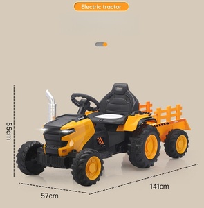 Trattore Elettrico Giocattolo 12V per Bambini 1-7 Anni, Auto Cavalcabile a Batteria per Gioco all'Aperto - Product Image 5