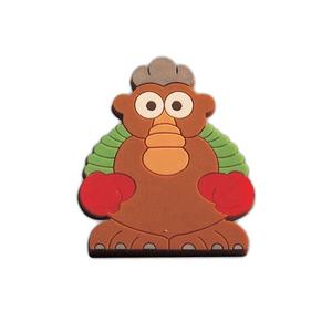 Fabriqué en usine Logo personnalisé pas cher en plastique PVC souple épinglette broche insigne cadeau - Product Image 4