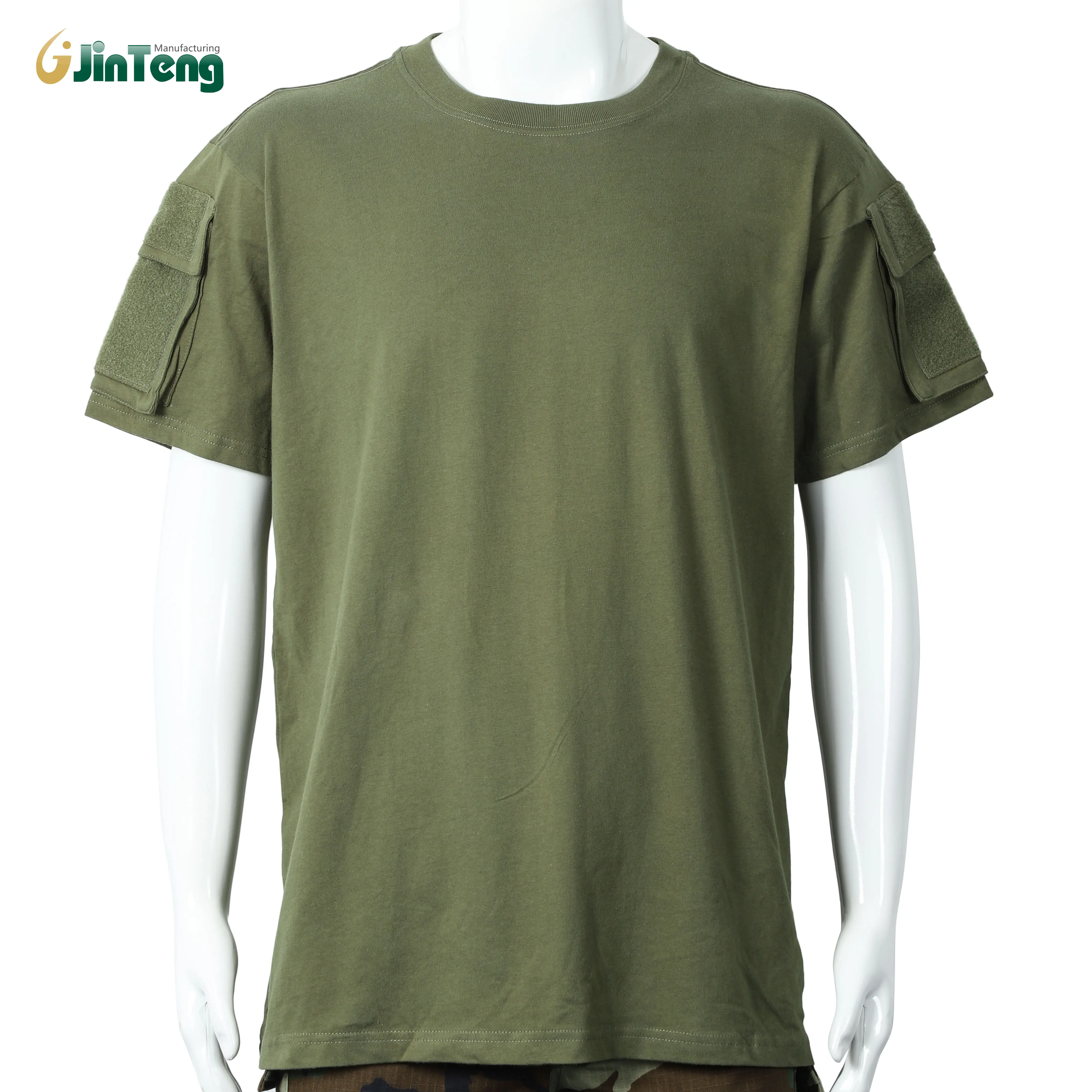 Maglietta da combattimento verde tattica di alta qualità all'ingrosso OCP Olive T-Shirt 3 T-Shirt Fitness