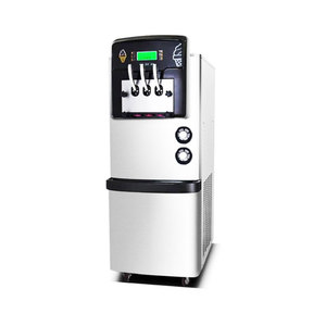 Soft <b>Ice</b> Cream <b>Machine</b> Commercial With 2+1 Flavors and 2 Compressors for Sale - Product Image 3