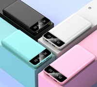 Batteries externes personnalisées à motif de dessins animés, ultra-minces, haute capacité, très populaires, 5000 mAh