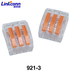 Lever <b>type</b> easy tool-free connection 5 Pin Wire Power Connector Quick Wire Terminal Connector Accessories 921-5 CUL Listed - Product Image 5