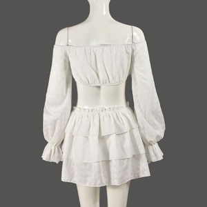 Conjunto de Dos Piezas de Moda <span class=keywords><strong>Boutique</strong></span> para Mujer, Verano 2026, Top Corto y Falda con Estampado de Cerezas - Product Image 5