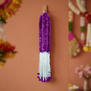 Artificial Flower Garland with <b>plastic</b> <b>edges</b> AFF-Garland-4.3 Price Rs.1600/10pcs - Product Image 2