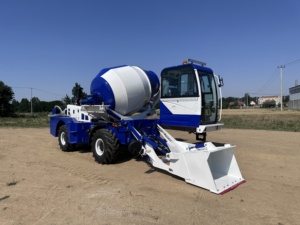 Autobetoniera Autocaricante per Edilizia, Macchina Versatile per Miscelazione del Calcestruzzo per Lavori di Costruzione - Product Image 3