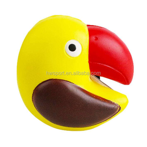 2025 Fabriek Promotionele Vos Vormige Custom Logo Papegaai Pu Stress Relievers Stress Speelgoed Stress Bal - Product Image 5
