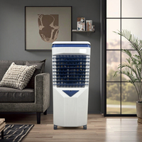 Nouveau réservoir d'eau de 30 L, lampe anti-moustiques LED, refroidisseur d'air rechargeable.