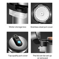 Autocuiseur électrique autocuiseur multifonctionnel programmable à faible teneur en sucre autocuiseur sous vide