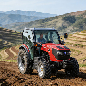 <span class=keywords><strong>Traktor</strong></span> Lansu 4x4 130HP avec 9.5x22 Mini Farm Kubota Engine Mini Farm Tractor Prix - Product Image 1