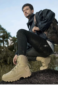 Ultra-Light Men's Training <b>Boots</b> for Spring Summer Ultra-Breathable Tactical Martin <b>Boots</b> Rubber for Outdoor Activities - Product Image 6