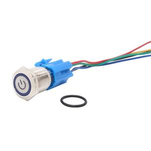 19 mét không thấm nước Rocker chuyển Latch on/off thép không gỉ push button chuyển 12V LED - Product Image 4