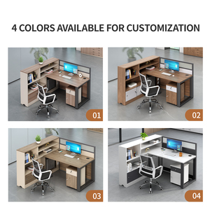 Antique Luxury Modular Conference Table Mesa De Quarto Escritório De Madeira Estilo Minimalista Móveis De Escritório 6 Pés De Madeira Mesa De Escritório - Product Image 5