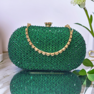 Daiwei New Arrival Luxury Evening <strong>Bags</strong> <strong>for</strong> Women - Rhinestone <strong>Clutch</strong> Purse with Crystal Decorations, <strong>Wedding</strong> Party Handbag - Product Image 3
