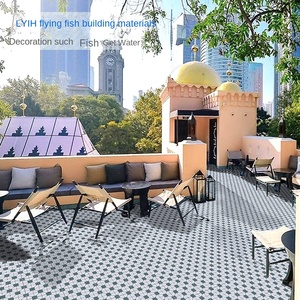 Hiện đại Retro <span class=keywords><strong>Hong</strong></span> <span class=keywords><strong>kong</strong></span>-phong cách khảm gạch lát sàn 300x300 Non-Slip cho phòng tắm nhà bếp nhà hàng ban công các khu vực khác - Product Image 4