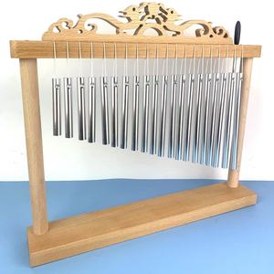 Campana de Viento Orff de 20 Tonos, Marco de Madera de Haya Sólida de Una Sola Capa, Tubo de Aluminio, Fácil de Transportar, Venta al Por Mayor - Product Image 3