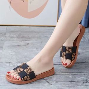 Sandalias de Verano para Mujer, Antideslizantes, Punta Abierta, Suela Suave, para Exteriores, Diseño Ligero y Moderno, Estilo Chanclas, Punta Cuadrada, para Otoño - Product Image 2