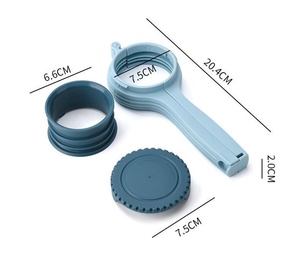 Clip Sellador de Bolsas de Alimentos Multifuncional y Práctico con Boquilla Vertedora, Gadget de Cocina Portátil para Bolsas de Snacks, Venta al Por Mayor - Product Image 6