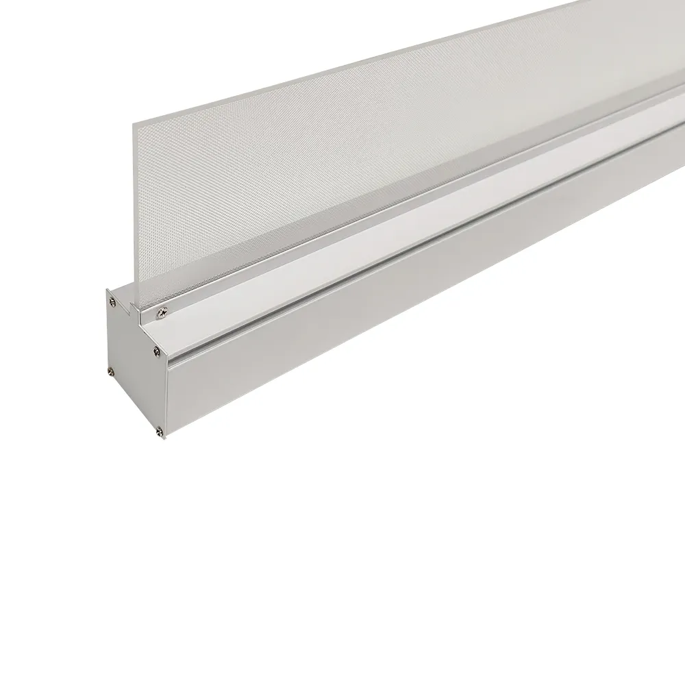 OEM özelleştirilmiş tasarım iç mekan aydınlatması ofis lamba aksesuarı linkable led batten asılı lineer led kolye ışıkları