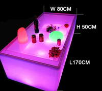 Table basse lumineuse à led pour meubles Offre Spéciale