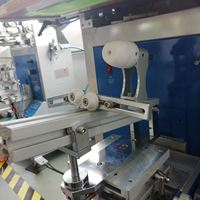 Máquina de impresión de botellas redondas cilíndricas, máquina de impresión de pantalla de seda, Impresión manual en botella de vidrio de plástico, logotipo, impresora de Fecha