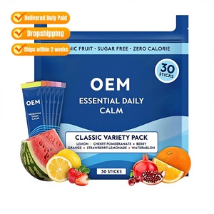 Electrolitos en Polvo, Glicinato de Magnesio, Sin Azúcar, Cero Calorías, Suplemento Deportivo, Antioxidante, Aumenta la Energía, OEM - Product Image 1