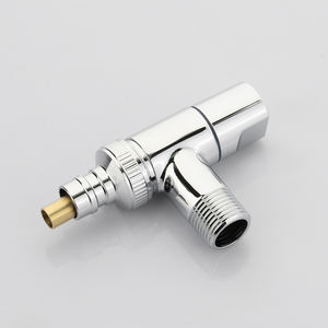 Válvulas Angulares de Latón FANSKI, Grifos para Lavadora, Mini Grifos Ahorradores de Espacio con Sellado Automático de Agua, Uso en Hoteles, Instalación Moderna y Fácil - Product Image 3