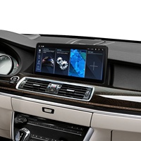 XTRONS Stereo Mobil Linux 12,3 Inci untuk BMW Seri 5 GT F07 Sistem CIC/NBT Layar QLED 2K Navigasi Melalui CarPlay Android Auto