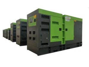 Generator Diesel Super Senyap 666KW 832KVA Generator Diesel Kedap Suara