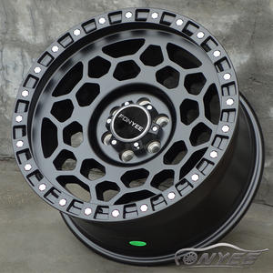 Fonyee pour <span class=keywords><strong>Black</strong></span> <span class=keywords><strong>Rhino</strong></span> Deep Dish Off Road 6 trous de cosse Huecos 17 pouces 17x8.5 5x127 6x139.7 larges roues de voiture Auto Rines <span class=keywords><strong>jantes</strong></span> <span class=keywords><strong>Jantes</strong></span> - Product Image 3