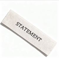Étiquettes de vêtements tissées en coton lavables personnalisées à prix d'usine, étiquettes de marque, étiquettes de vêtements imprimées avec logo personnalisé pour vêtements et chaussures