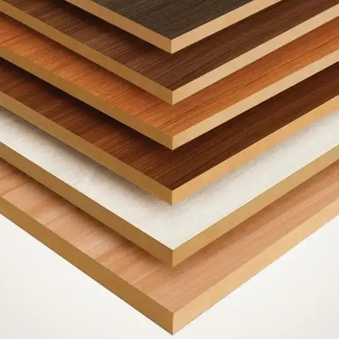 laminated thin faced mdf south kores melamine board marine plywood white with great price