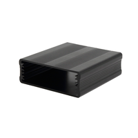 Boîtier en aluminium anodisé pour électronique, boîtier d'instrumentation, boîtier pour rail DIN, boîtier pour carte de circuit imprimé
