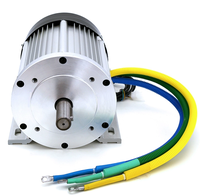 Machine à laver de voiture à courant continu de nettoyage à haute pression 48V4000W équipement de moteur sans balais pistolet de pulvérisation de moteur de pompe modifié