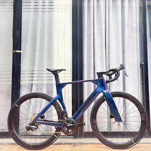 Bicicletta da Strada Aerodinamica Kozo 2 in Fibra di Carbonio 700C |   Vendita Diretta dalla Fabbrica Ufficiale, Supporto per Personalizzazione di Vernice e Logo su Singola Unità - Product Image 1