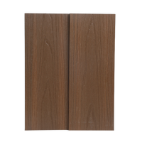 YANJI Co Extrusion Teck foncé Longboard Planches de terrasse Composite Carreaux de terrasse lisses